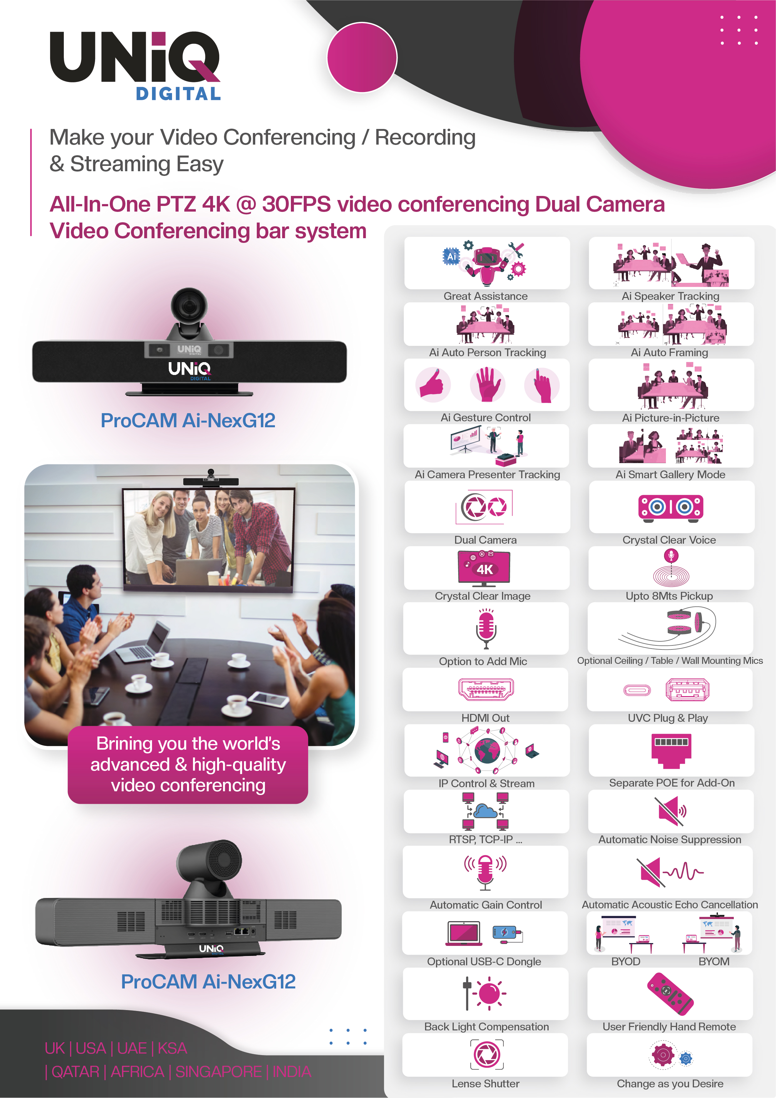 UNIQ All-in-one Collaboration Bar