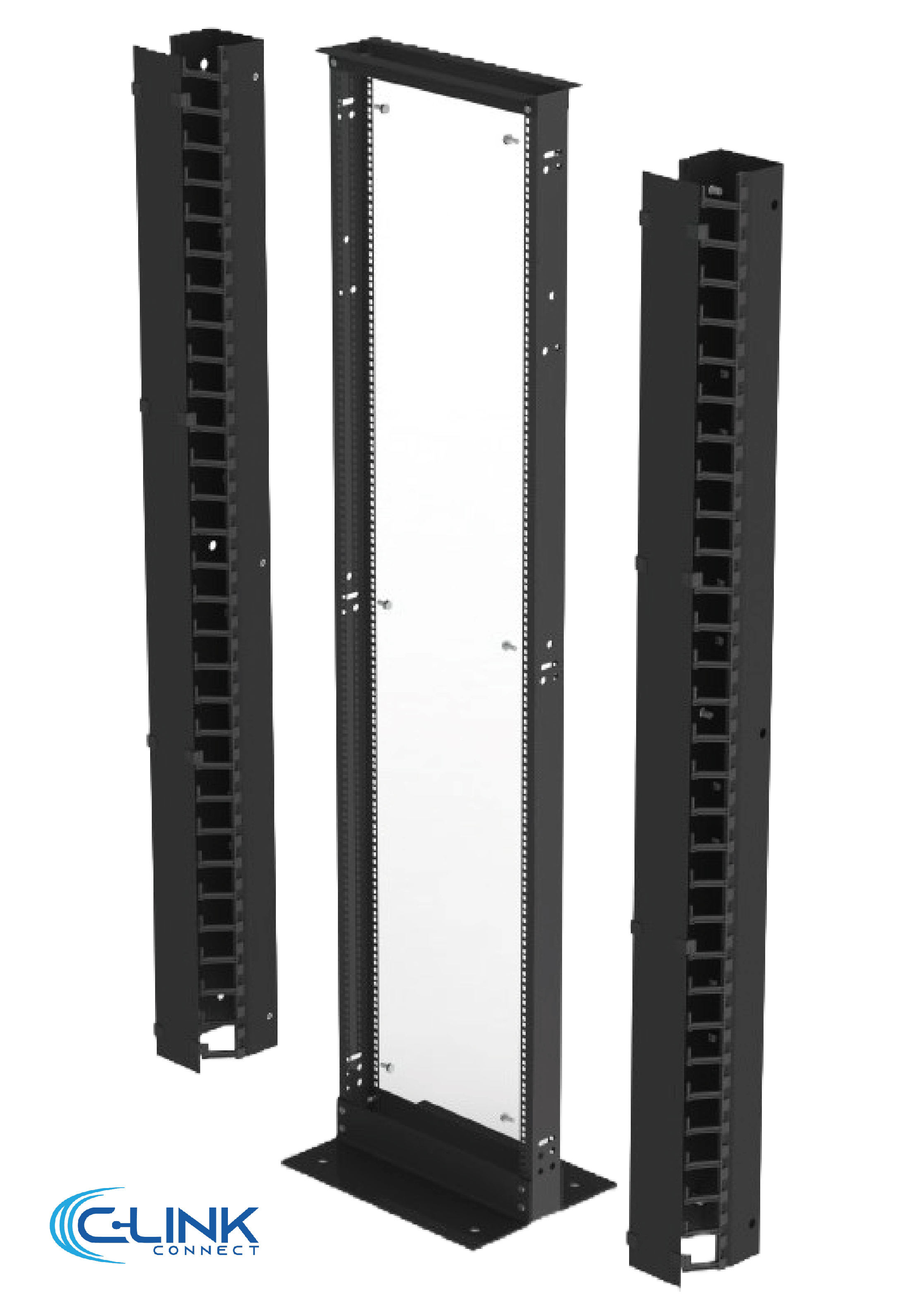 Open 4-post rack